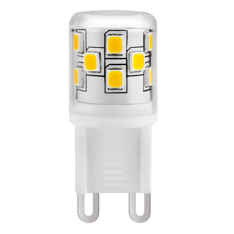 2.5W 260lm dimmable G9 LED bulb