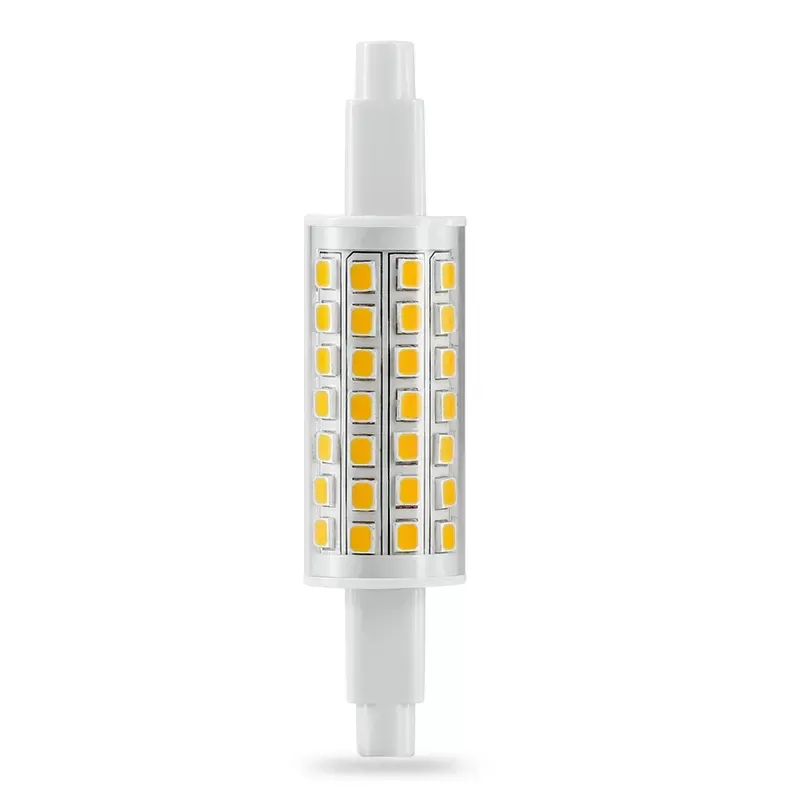 Ø18mm 78mm ETL CE ErP 5W 600lm T3 Double Ended J Type R7s LED Bulb for floodlight replacement bulb
