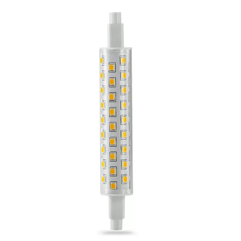Ø18mm 118mm ETL CE ErP slim super brightness 130lm/W 9W 1200lm T3 Type R7s LED Bulb for floodlight replacement bulb