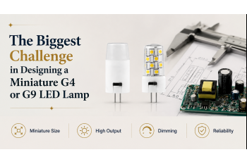 The Biggest Challenge in Designing a Miniature G4 or G9 LED Lamp